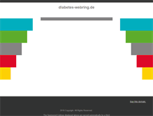 Tablet Screenshot of diabetes-webring.de
